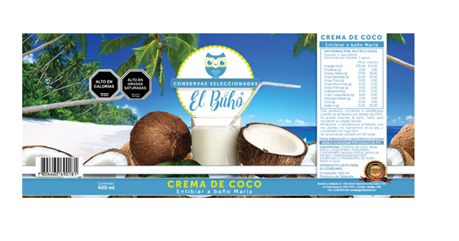 CREMA COCO 400 ML FORMATO LATA